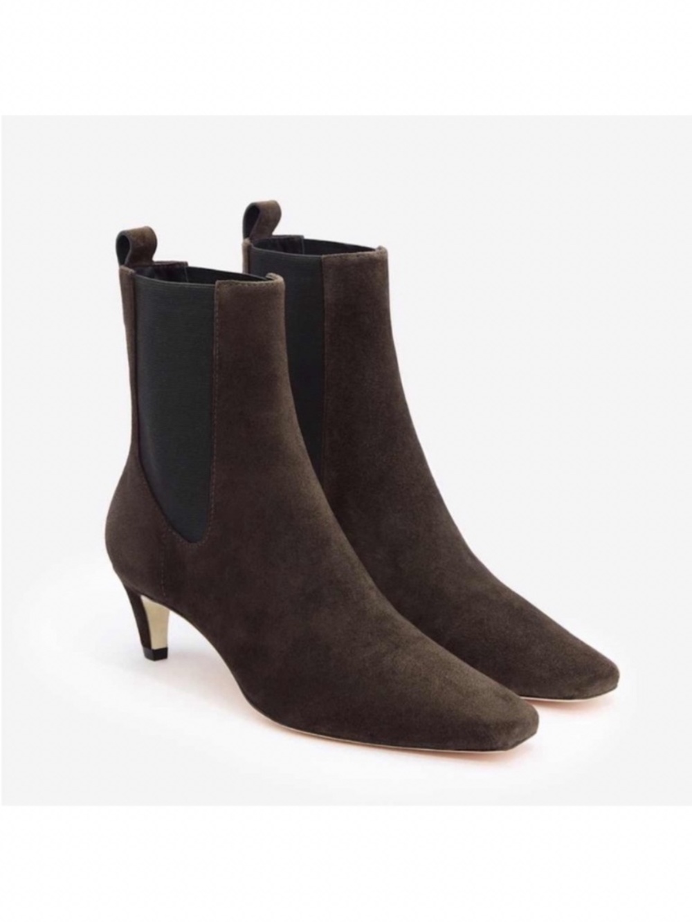 REFORMATION Roberta Ankle Boot in Boss Suede - Picture 2 of 11